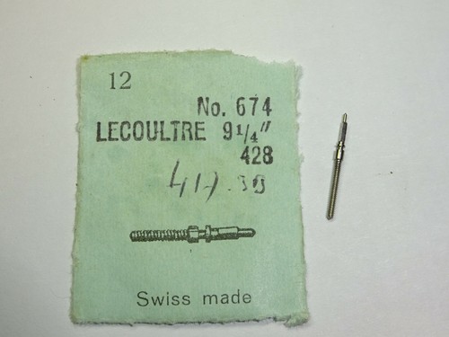 Lecoultre winding stem - , 408