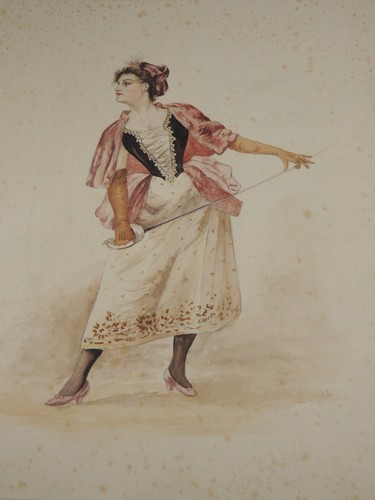 Belle demoiselle galante - belle,