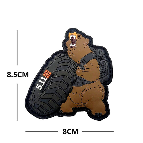 Pvc patch military - "3d",