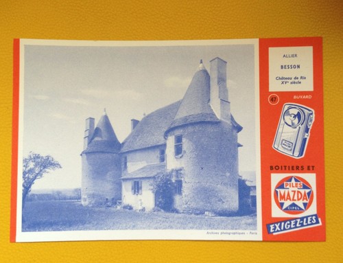 Buvard pile mazda chateau - buvard,