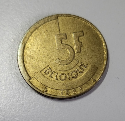 Francs belge belgique - 5,