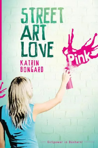 Street art love katrin - street, love,