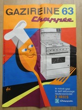 Affiche publicitaire ancienne