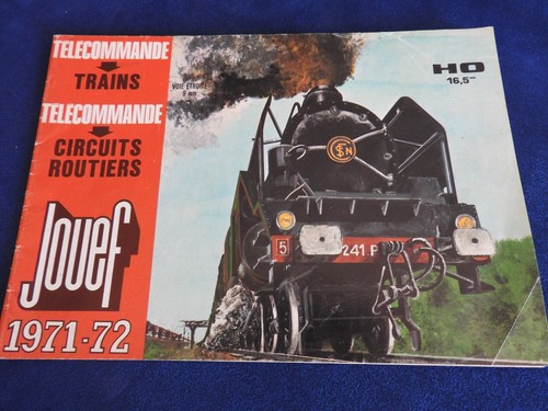 Catalogue jouef 1971 72 - 1971, /