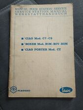 Manuel Station Service Piaggio