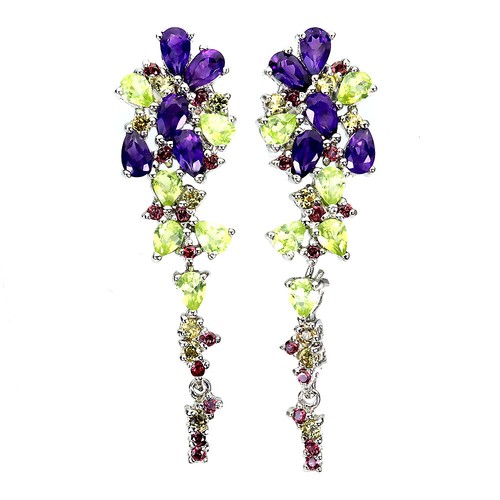 925 argent sterling - argent, boucles