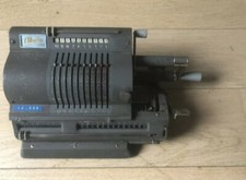 Ancienne Machine A Calculer Multo Addo Modèle 13 Suède Années 50 Très Rare