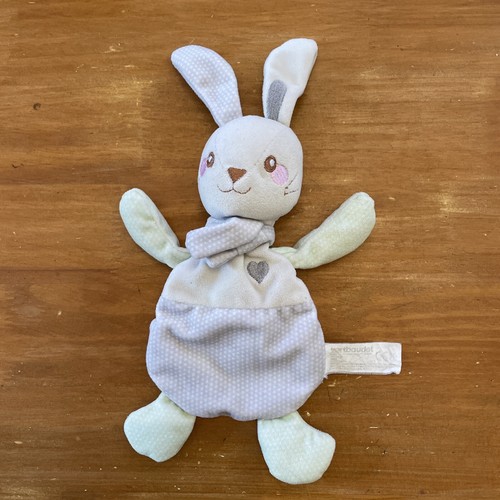 Doudou semi plat lapin - semi,