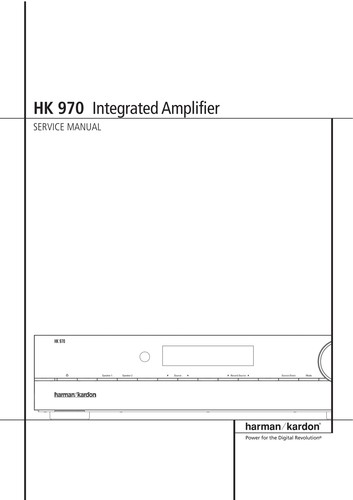 Harman kardon 970 - kardon, hk