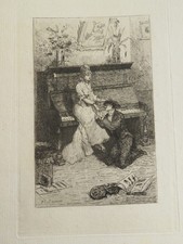 Henry SOMM Rouen 1844-1907 EAU