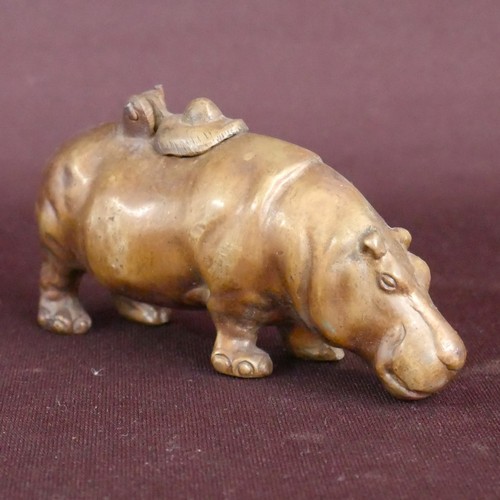 Bel encrier animalier ancien - encrier,