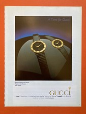 Publicité Gucci montre