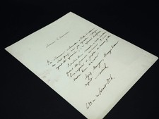 DIRECTOIRE - lettre signée -