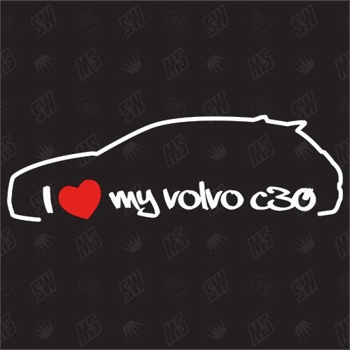 Love volvo c30 stickers - ?,