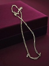 Collier vintage plaqué or