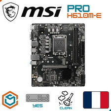 Carte mère MSI PRO H610M-E -
