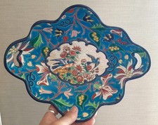 Saladier ou corbeille à fruits Longwy parfait état