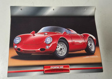 PORSCHE 550 SPYDER CARTE FICHE