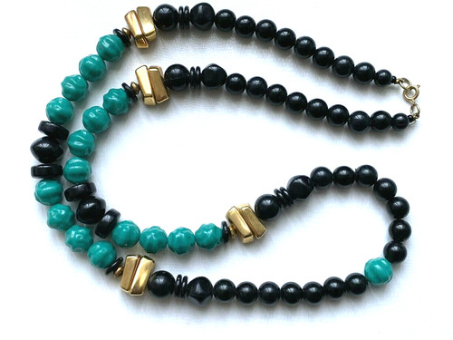 Collier vintage perle - collier,