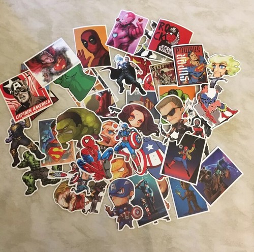 Lot 50 stickers - **,