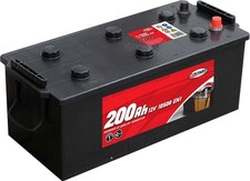 Batterie Pour Camion Et Tracteurs 200Ah 12V 1050A Pôle Positif Gauche START