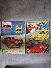 Lot de 2 TINTIN Le Journal Des Jeunes 433 et 468 - 1957 - Revue Ancienne FR