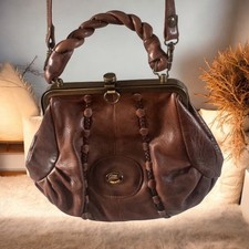 Sac à main vintage en cuir de