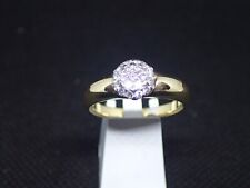 Bague en or jaune 750/ème de 5.80g, diamant  / Bijoux d'occasion