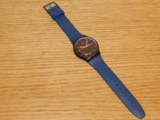 SWATCH MONTRE NOIRE V8 REBEL BLEUE VIOLET MARRON PINK SUISSE 390-SR1130SW