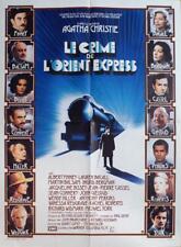 MURDER ON THE ORIENT EXPRESS - TRAIN / LUMET / POIROT - ORIGINAL MOVIE POSTER