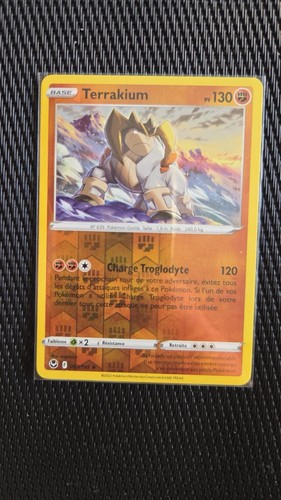 Carte pokémon terrakium - carte,