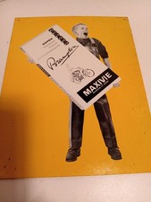 Plaque tole publicite Maxivie