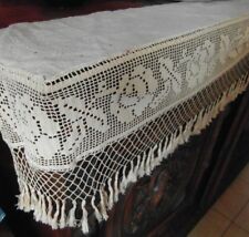 ancienne bordure d etagere crochet pompom protege piano ? #curtain old