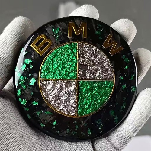 Green white forged carbon - white,