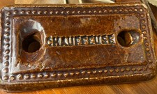 Ancienne brique chauffe lit en