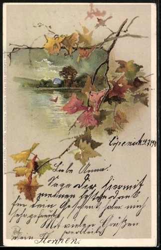 Carte postale soleil - , partie