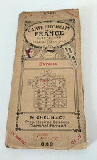 Carte toilée MICHELIN de la