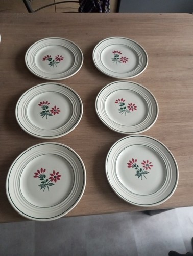 Assiettes entremets - a,