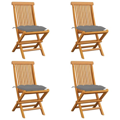 Chaises pliantes avec - , coussins