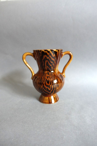 Faïence sarreguemines vase - faïence, de