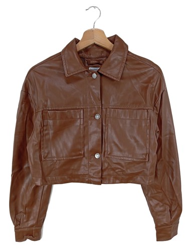 Bershka veste cuir - veste, en