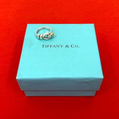 Tiffany bague fil plat - en,
