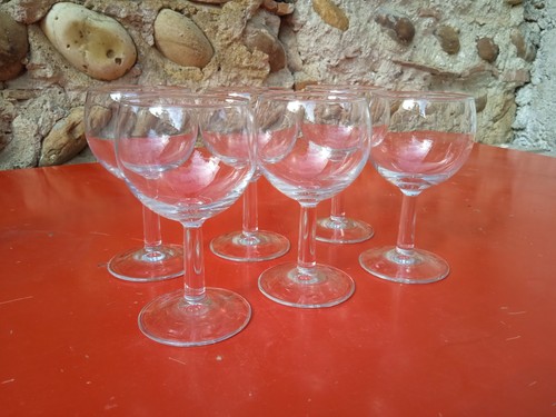 Lot verres vin 19 - à, cl