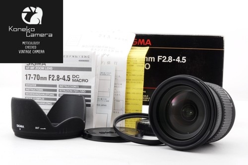 Objectif sigma 70 mm - sigma, 17-70