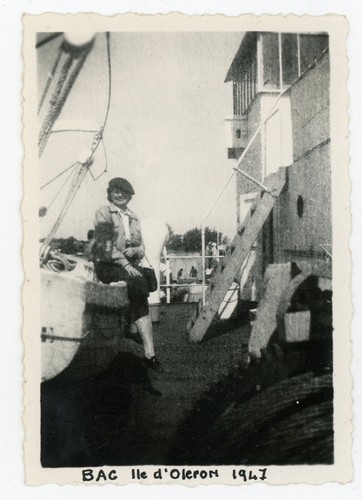 Photo snapshot amateur - photo, 1947