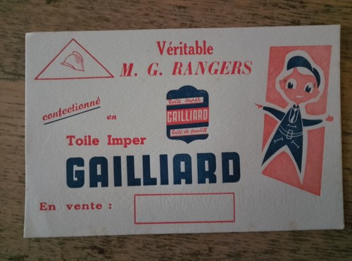 Buvard toile imper gaillard - buvard,
