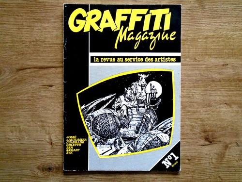 Tres rare graffiti magazine - rare,