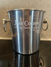 Seau a Champagne En Inox  19 / 10 orfeverie Jean Couzon France