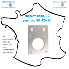 Support inox moteur Nema 17