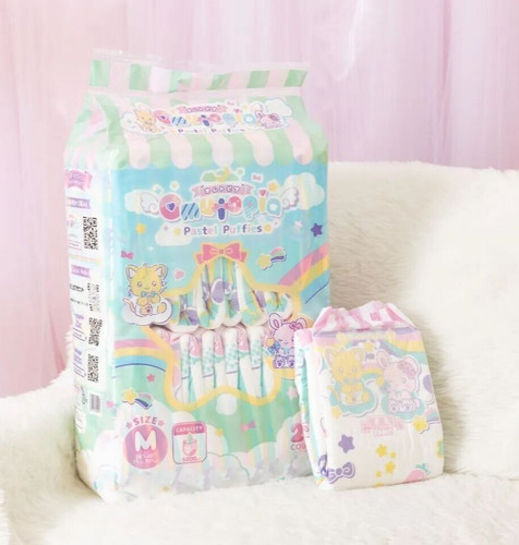 Omutopia pastel puffies adulte - puffies,
